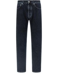 MM6 by Maison Margiela - Used Wash Jeans Cotton - Lyst