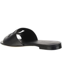Dolce & Gabbana - Millenials Sandals Upper Calf Leather Bos Taurus - Lyst