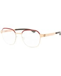 Ic! Berlin - Ic! Berlin Eyeglasses Round Full Rim, Rogochi Pop Rose- Frame And Clear Demo Lenses Lens Thedam16100810 - Lyst