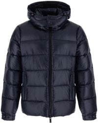 Heskimo - Down Jacket Short Semi-Shiny Tech Fabric Padded - Lyst