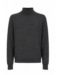 Tom Ford - Wool Knit Turtleneck With Ribbed Trim - Lyst