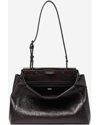Fendi - Shoulder Bag Peekaboo Soft Leather Calf - Lyst