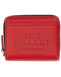 Marc Jacobs - Wallet The Compact Mini Leather Cow & Purses - Lyst