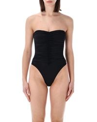 BELAMER - Vivien Strapless One Piece Recycled Polyamide Swimwear - Lyst