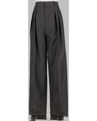 Bottega Veneta - Slim-Fit Wool Trousers - Lyst