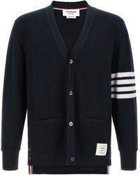 Thom Browne - 4Bar Cardigan - Lyst