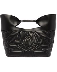 Alexander McQueen - The Bow Large Tote - Lyst