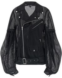 Comme des Garçons - Mesh Jacket - Lyst