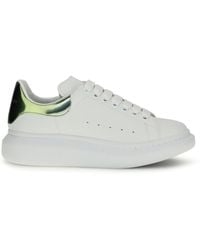 McQueen - Leather Sneakers - Lyst