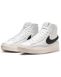 Nike - Blazer Phantom Mid Sneakers Shoes - Lyst