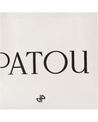 Patou - Large Cotton Canvas Tote Bag Organic Shoulder - Lyst