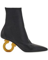 Ferragamo - Elina Ankle Boots - Lyst