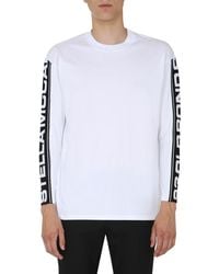 Stella McCartney - Round Neck T-Shirt Cotton T-Shirts - Lyst