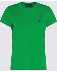 Polo Ralph Lauren - And Cotton T-Shirt - Lyst
