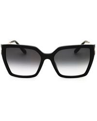Chopard - Sunglasses Cat Eye Full Rim, Shiny Frame And Gradient Lens Sch371V0700 - Lyst