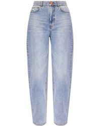 Zimmermann - High-Waisted Jeans, , Light - Lyst