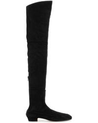 The Row - Suede Awar 25 Over-The-Knee Boots - Lyst