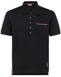 Thom Browne - Short Sleeves Polo Dark - Lyst