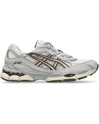 Asics - Gel-Nyc Cream Cement Sneakers - Lyst