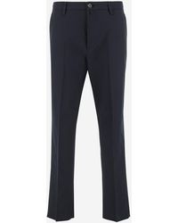 Jacob Cohen - Stretch Cotton Blend Pants - Lyst
