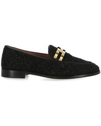 Aquazzura - Brandi Logo Detailed Loafers - Lyst