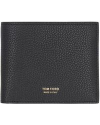 Tom Ford - Leather Flap-over Wallet - Lyst