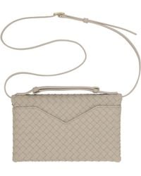 Bottega Veneta - Shoulder Bag Knot Lock Lambskin Leather - Lyst