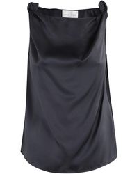 Loulou de Saison - Draped Sleeveless Top - Lyst