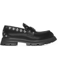Alexander McQueen - Leather Loafers - Lyst