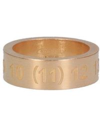 Maison Margiela - Number Engraved Ring - Lyst