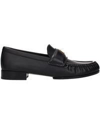 Givenchy - Leather Slip-On Loafers - Lyst