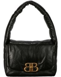 Balenciaga - Small Monaco Sling Bag 787896-2Aa41-1000 Calfskin Shoulder - Lyst