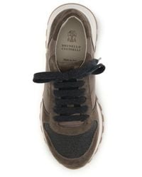 Brunello Cucinelli - Sneakers Active Calf Leather Trainers - Lyst