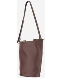 Tod's - Small Leather Bucket Bag Calfskin Handbags - Lyst