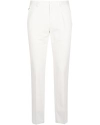 Dolce & Gabbana - Tailored Logo Patch Trousers - Lyst