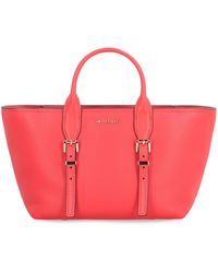 MICHAEL Michael Kors - Moore Pebbled Leather Handbag - Lyst