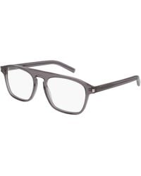 Saint Laurent - Sl 157-003--Transparent - Lyst