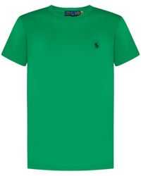 Ralph Lauren - Pony Embroidered Crewneck T-shirt - Lyst