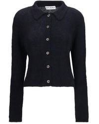 Our Legacy - Black Alpaca Vicugna Pacos Cardigan - Lyst