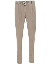 Peserico - Linen Trousers - Lyst