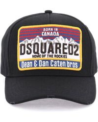 DSquared² - Baseball Cap With Logoed Patch - Lyst