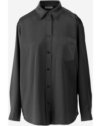 By Malene Birger - Shirt Audrey Satin Acetate - Lyst