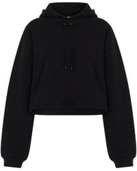 The Mannei - Hoodie Cropped Cotton Hoodies - Lyst