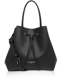 Lancaster Pur & Element City Bucket Bag - Black
