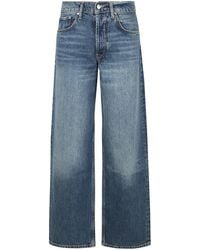 Anine Bing - Manon High Waist Wide-Leg Jeans - Lyst