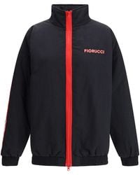Fiorucci - Hot Winter Tricolor Stripe Jacket - Lyst