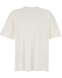 Represent - Crewneck T-Shirt With Tonal Logo Embroidery On The Rear - Lyst