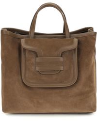 Pierre Hardy - Alpha Day Tote Handbag Suede Shoulder Bags - Lyst