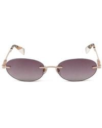 Furla - Sunglasses Metal Eyewear - Lyst