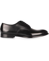 Doucal's - Smooth Leather Lace-Up Shoes - Lyst